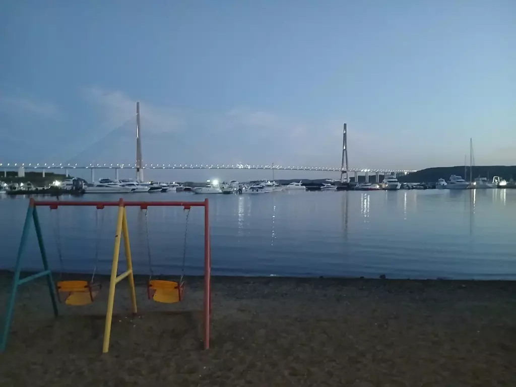 Пляж на Змеинке