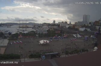Центральная площадь во Владивостоке