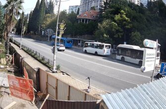 Курортный проспект в Сочи