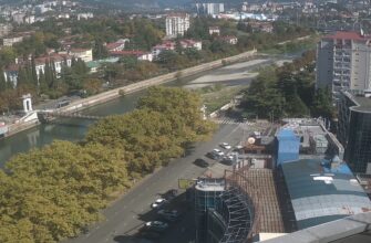 Малый Кубанский мост в Сочи