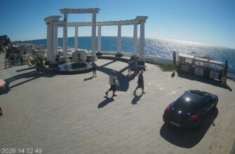 Новая Колоннада в Новой Гагре