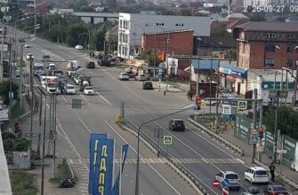 улица Дорожная в Яблоновском