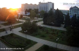 Городской парк в Азове