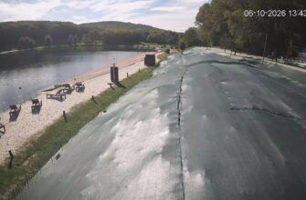 Комсомольский пруд в Ставрополе