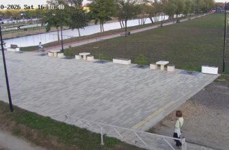 Набережная в Кореновске