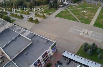 Площадь имени Ленина в Волжском