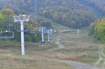 Трасса 12А на Красной Поляне 900 м